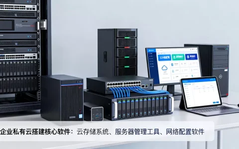 构建企业私有云有云存储软件，企业私有云搭建需要哪些软件？