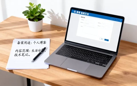 个人网站备案备注写什么？网站备案备注怎么写