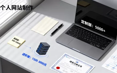 个人网站制作多少钱，建一个网站要多少钱