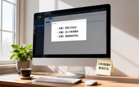 cdn加速如何查ip，CDN加速查看源站IP地址方法