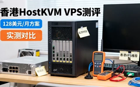 香港HostKVMVPS测评，128美元/月方案实测对比，香港VPS测评推荐，香港VPS哪家便宜