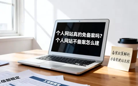 个人网站真的免备案吗？个人网站不备案怎么建