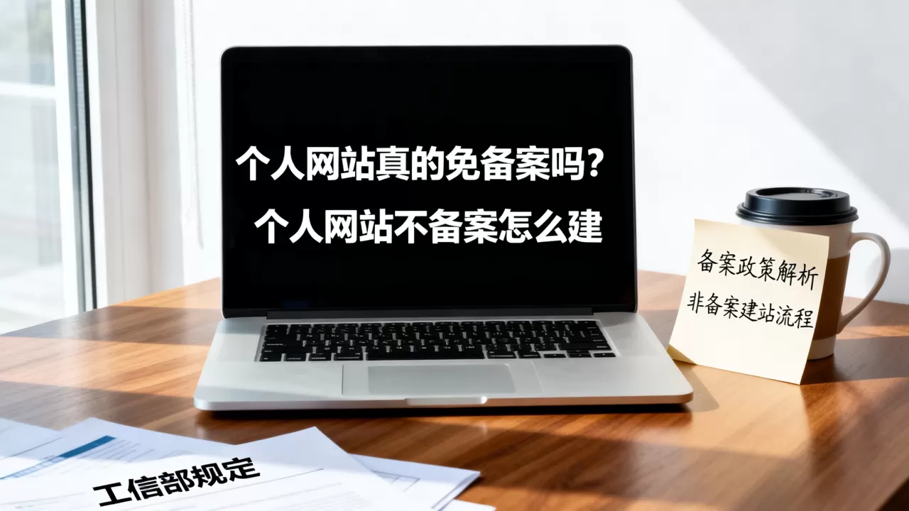 个人网站真的免备案吗？个人网站不备案怎么建