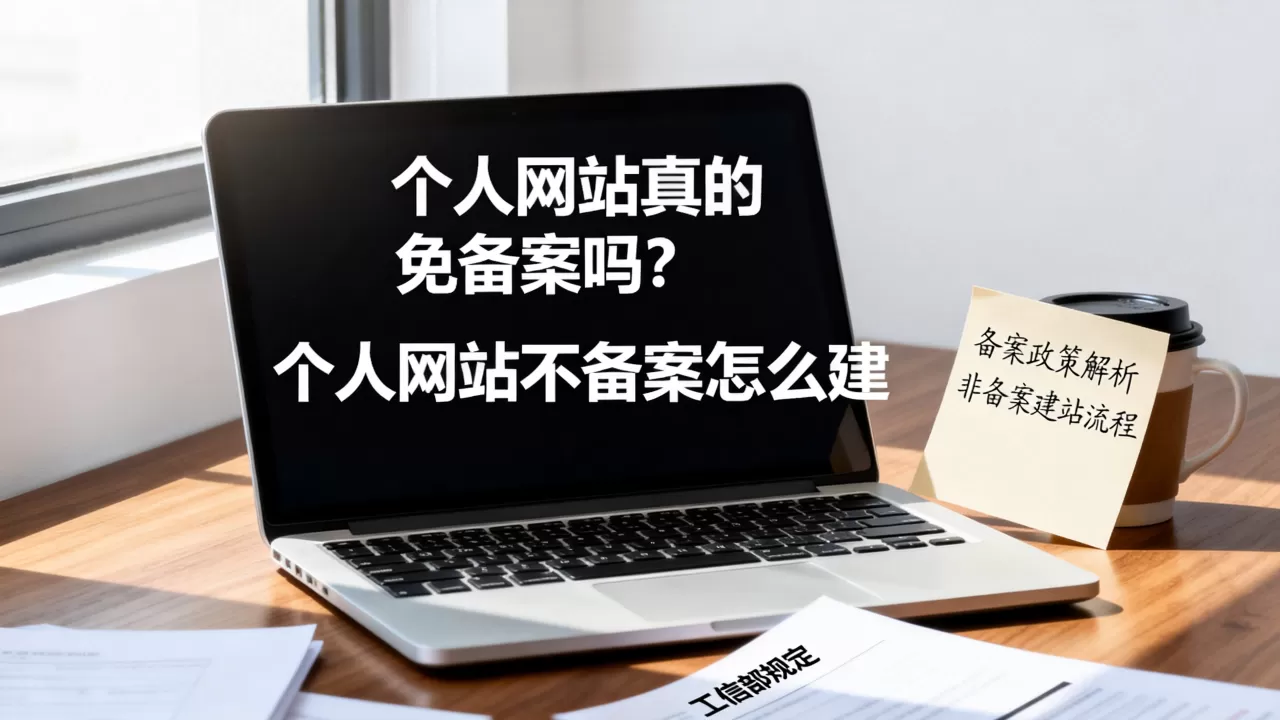 个人网站真的免备案吗？个人网站不备案怎么建