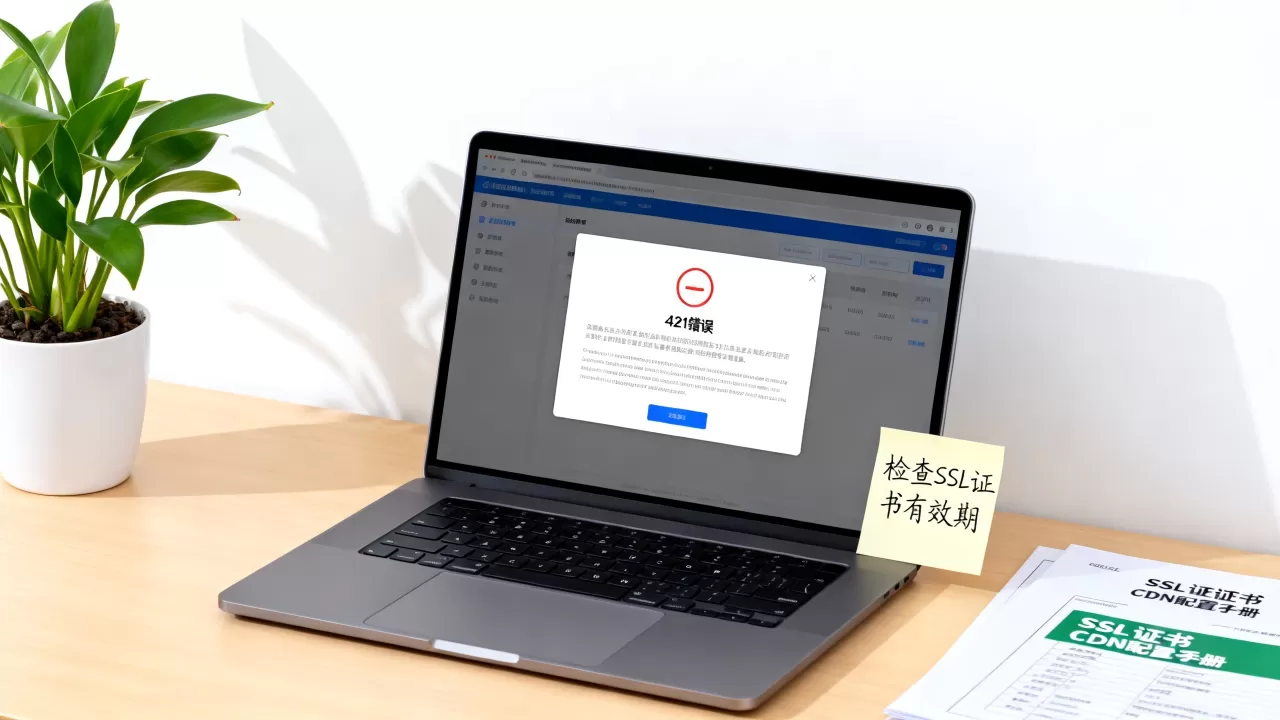 CDN老是421错误ssl怎么办?CDN提示421错误怎么解决 CDN老是421错误ssl怎么办?CDN提示421错误怎么解决
