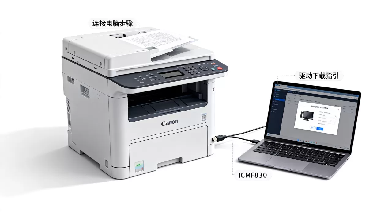 佳能icmf8350cdn怎么连接电脑?佳能icmf8350cdn驱动下载 佳能icmf8350cdn怎么连接电脑?佳能icmf8350cdn驱动下载