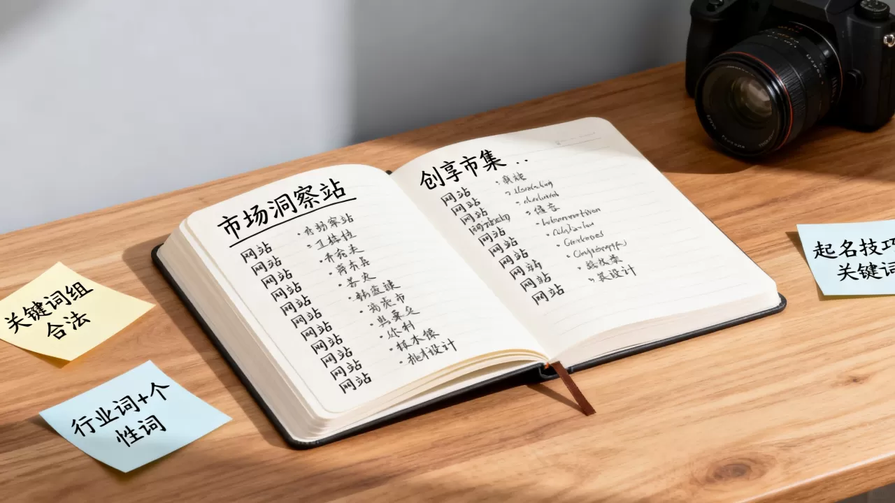 个人网站名称带市场字词怎么取？个人网站起名技巧