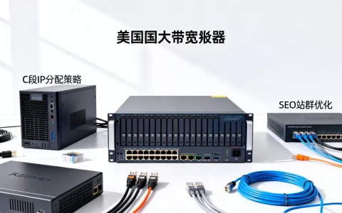 美国大带宽服务器做SEO站群需要几个C段IP？如何分配IP不被封