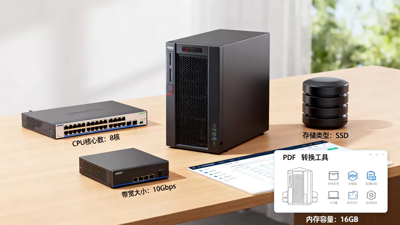 大带宽服务器做PDF在线转换工具需要什么配置，PDF在线转换工具服务器配置要求
