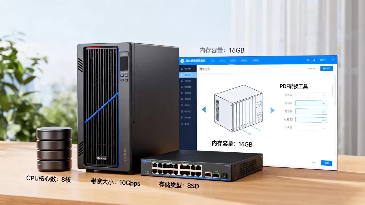大带宽服务器做PDF在线转换工具需要什么配置，PDF在线转换工具服务器配置要求