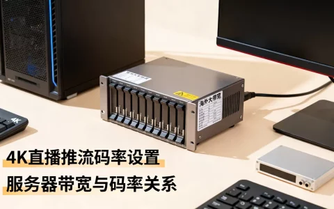 海外大带宽服务器4K直播推流码率怎么设？服务器带宽与码率关系