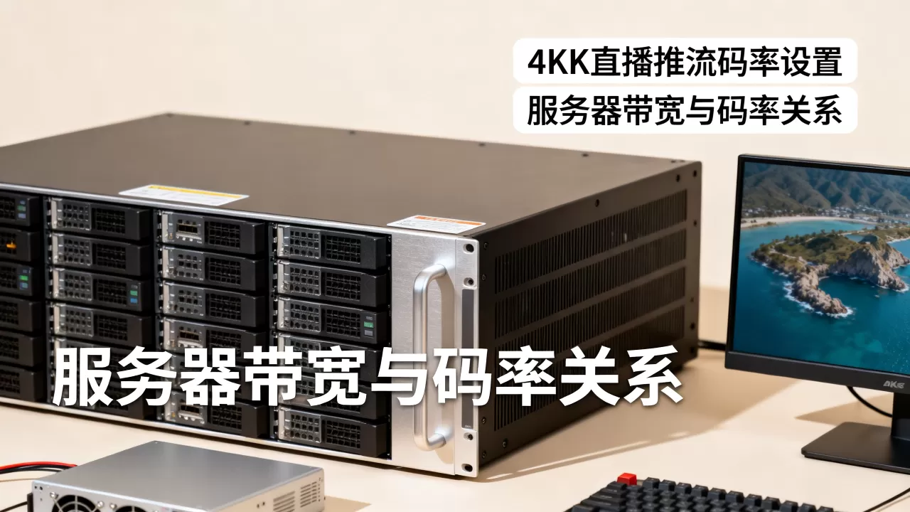 海外大带宽服务器4K直播推流码率怎么设?服务器带宽与码率关系 海外大带宽服务器4K直播推流码率怎么设?服务器带宽与码率关系
