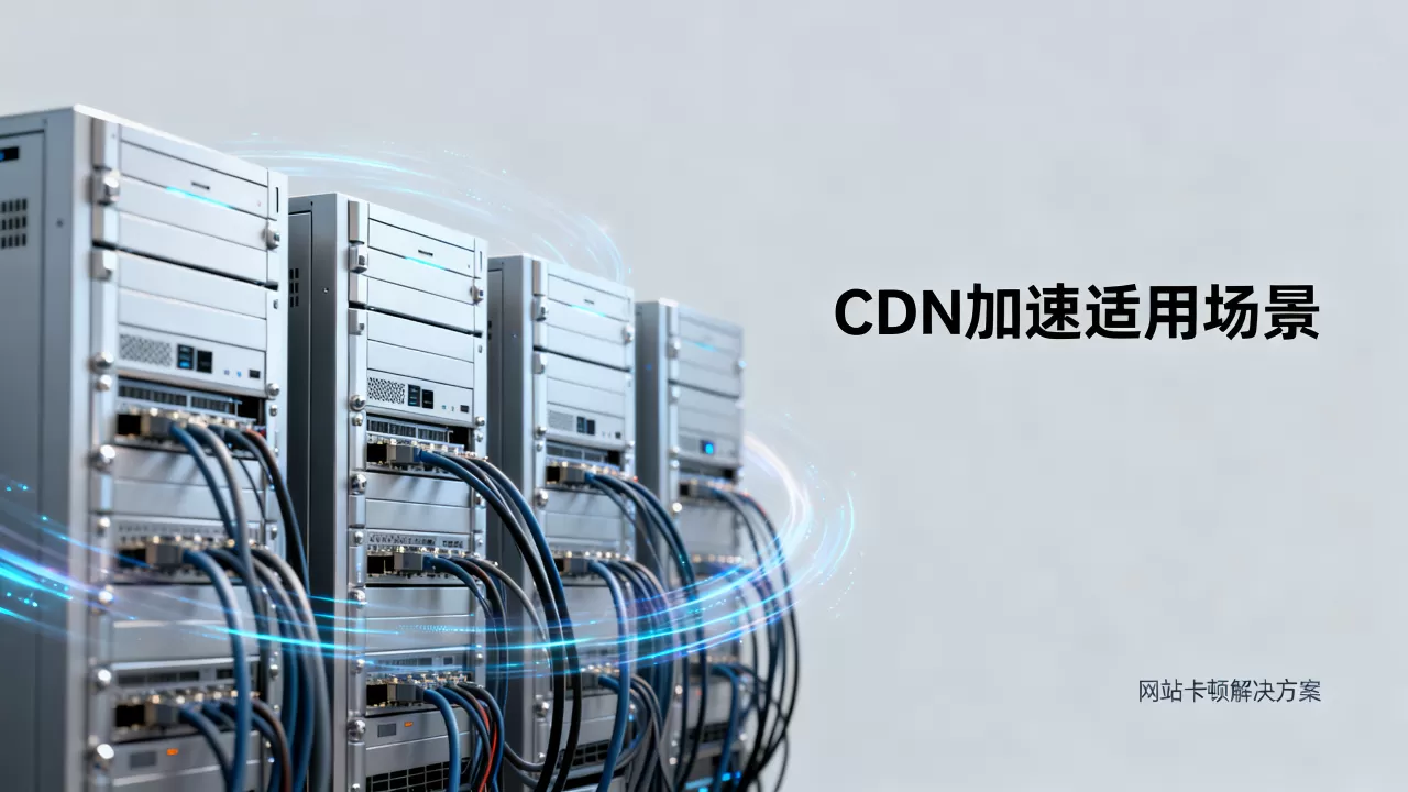 网站访问慢卡顿什么时候用CDN?CDN加速适合哪些场景 网站访问慢卡顿什么时候用CDN?CDN加速适合哪些场景