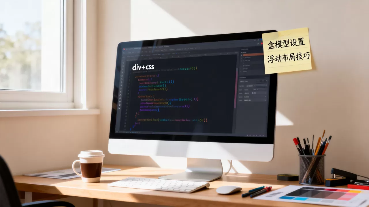 个人网站div设计怎么做？div+css布局教程