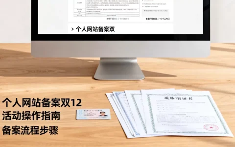 个人网站备案双12活动怎么操作？个人网站备案需要多久