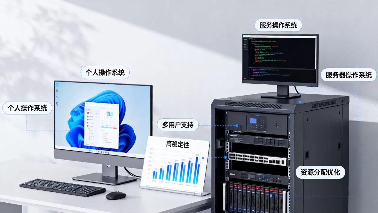 个人系统和服务器操作系统有啥区别?服务器操作系统推荐 个人系统和服务器操作系统有啥区别?服务器操作系统推荐