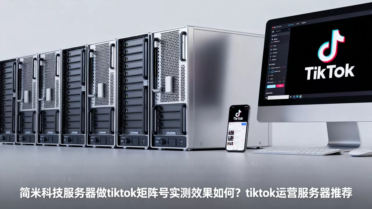 简米科技服务器做tiktok矩阵号实测效果如何？tiktok运营服务器推荐