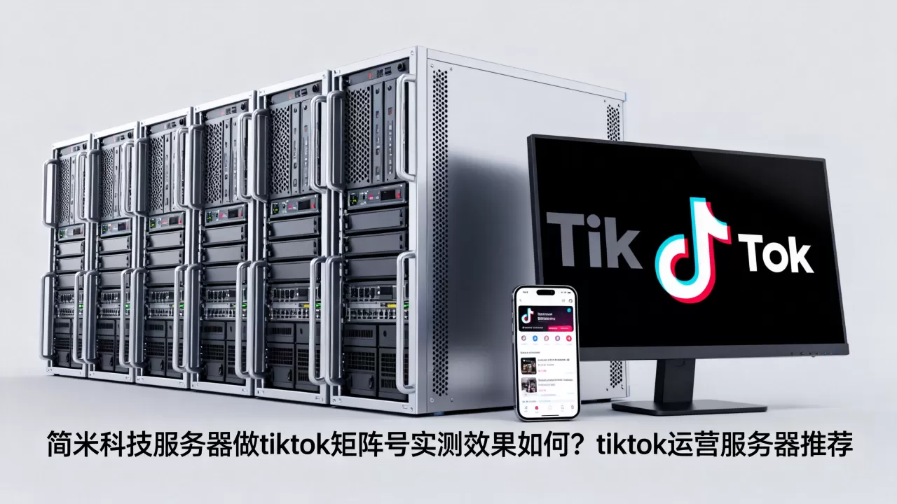 简米科技服务器做tiktok矩阵号实测效果如何？tiktok运营服务器推荐