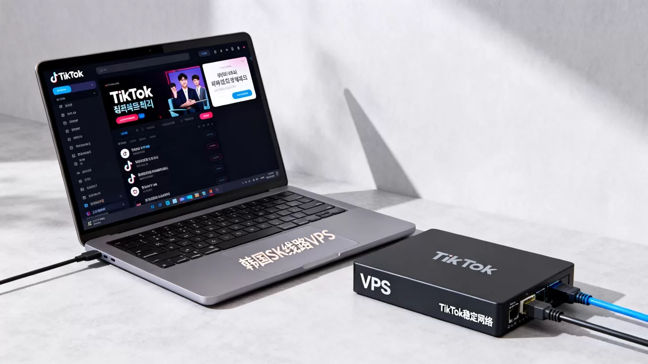 韩国SK线路大宽带VPS做TikTok运营靠谱吗，TikTok韩国区用什么网络稳定