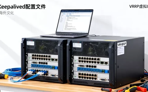 海外服务器Keepalived怎么配置高可用？双机热备搭建教程
