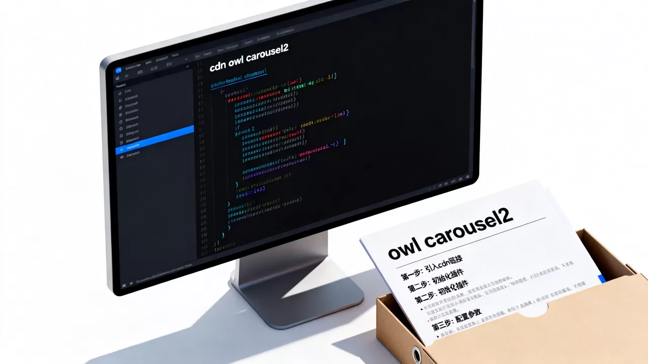 cdn owl carousel2怎么用？owl carousel2插件安装教程