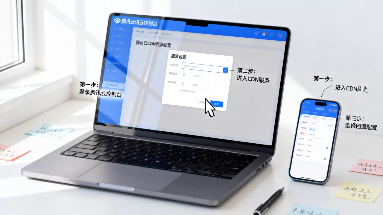腾讯cdn配置回源怎么设置？腾讯云cdn回源配置教程