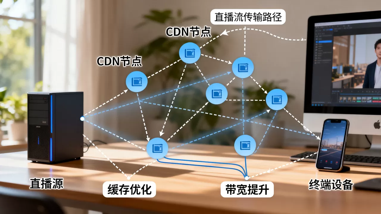 直播CDN加速原理是什么?直播卡顿怎么解决 直播CDN加速原理是什么?直播卡顿怎么解决