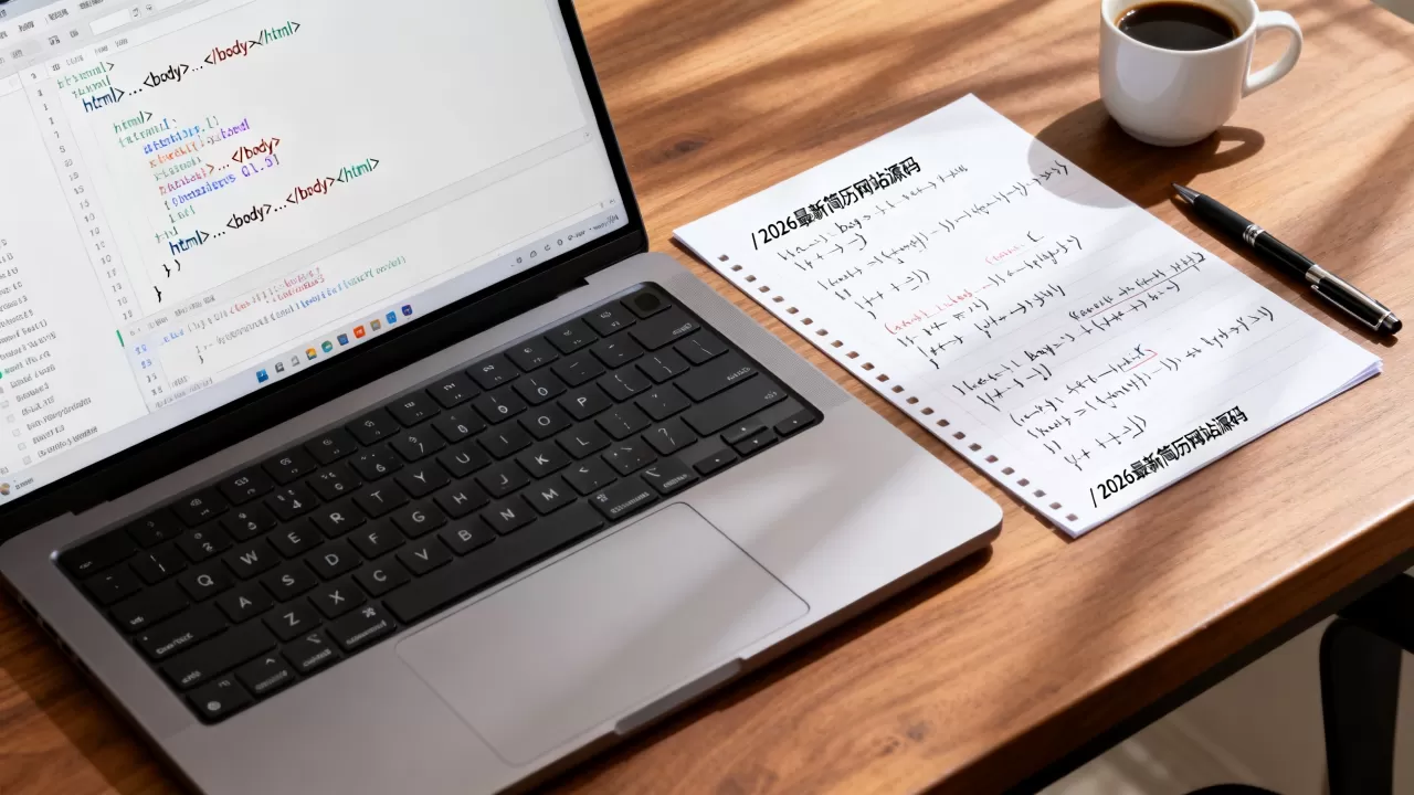 个人简历网站代码怎么写？2026最新免费源码分享