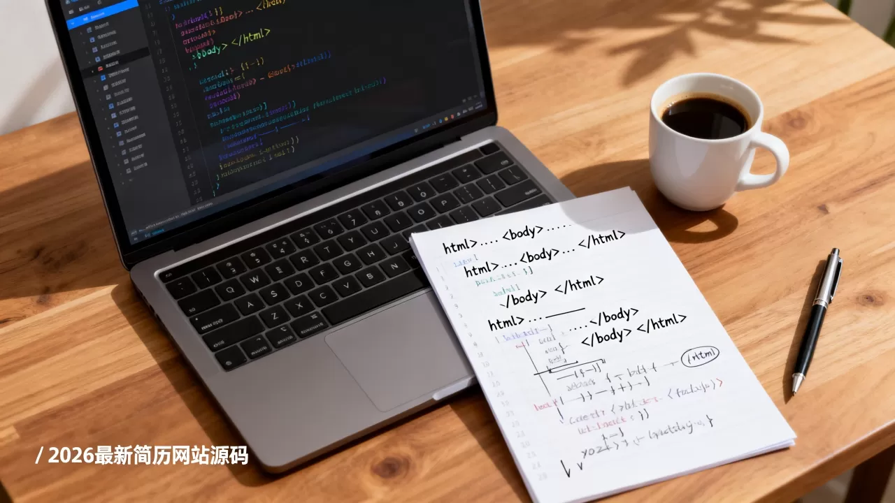 个人简历网站代码怎么写？2026最新免费源码分享