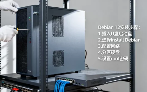 美国西雅图大宽带服务器如何安装Debian 12？Linux系统安装教程