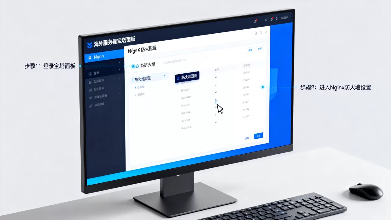 海外服务器宝塔面板Nginx防火墙怎么配置？Nginx防火墙规则设置教程