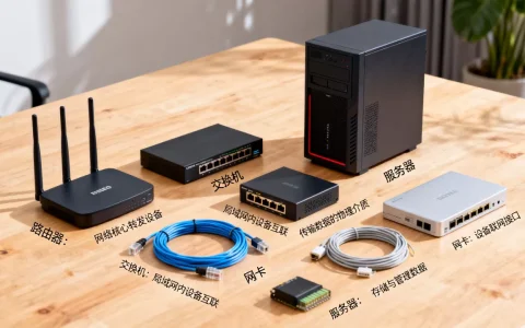 构建网络的基本设备有哪些？组建局域网需要哪些硬件