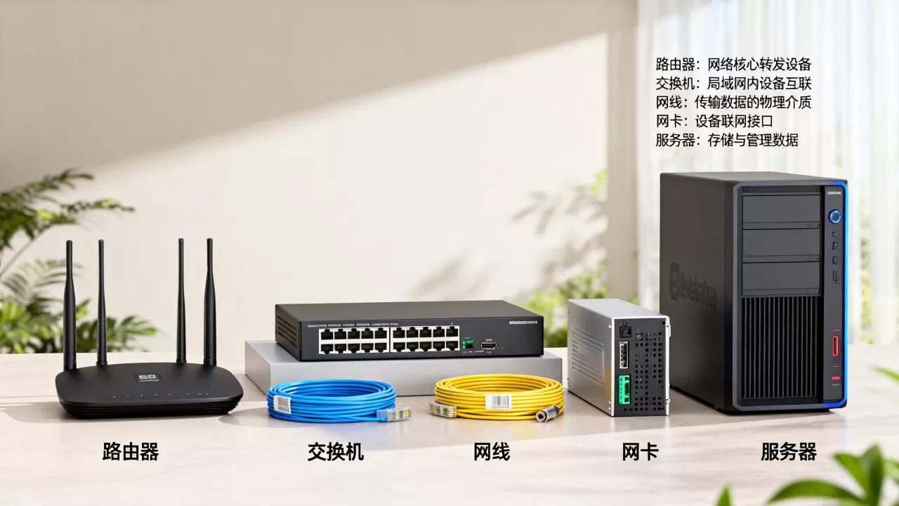 构建网络的基本设备有哪些?组建局域网需要哪些硬件 构建网络的基本设备有哪些?组建局域网需要哪些硬件