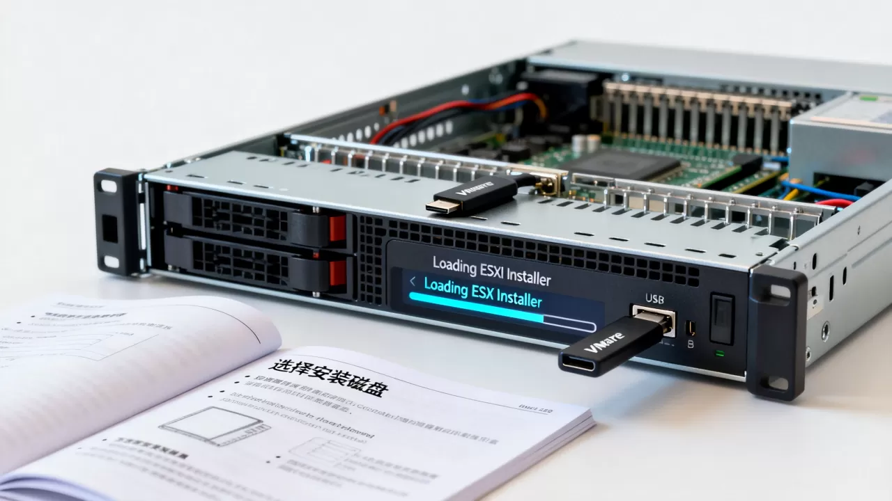 海外服务器如何安装VMware ESXi?ESXi系统安装教程 海外服务器如何安装VMware ESXi?ESXi系统安装教程