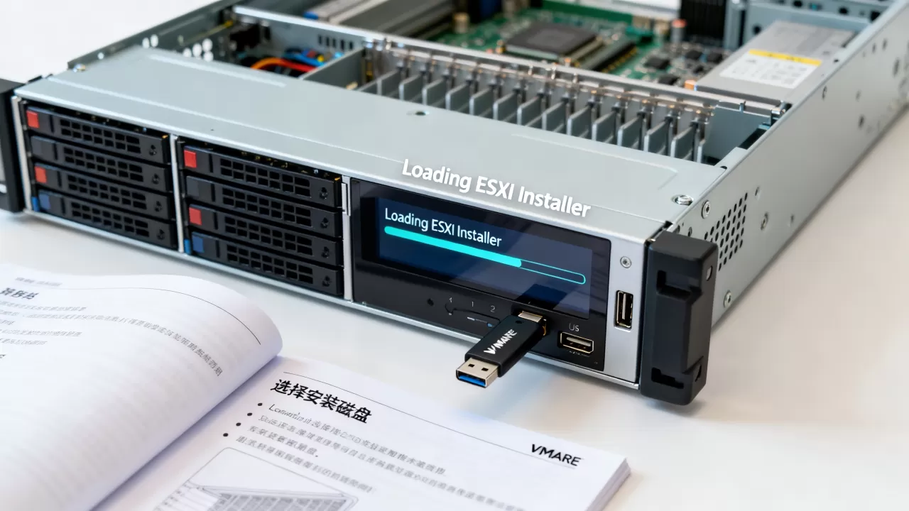 海外服务器如何安装VMware ESXi?ESXi系统安装教程 海外服务器如何安装VMware ESXi?ESXi系统安装教程