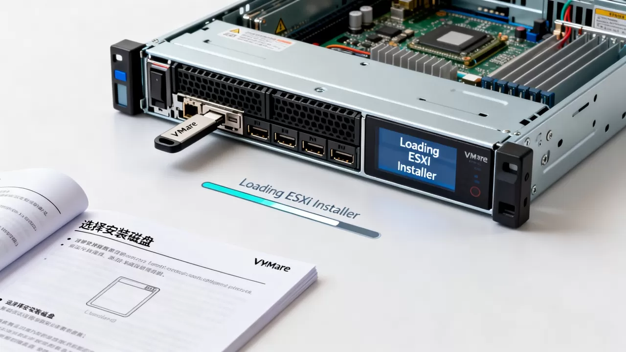 海外服务器如何安装VMware ESXi?ESXi系统安装教程 海外服务器如何安装VMware ESXi?ESXi系统安装教程