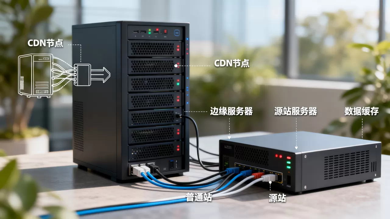 CDN服务器和普通服务器有什么区别?CDN加速原理是什么 CDN服务器和普通服务器有什么区别?CDN加速原理是什么