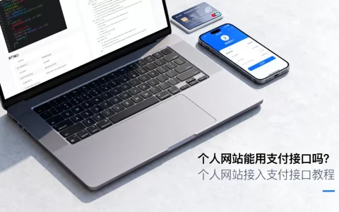 个人网站能用支付接口吗？个人网站接入支付接口教程