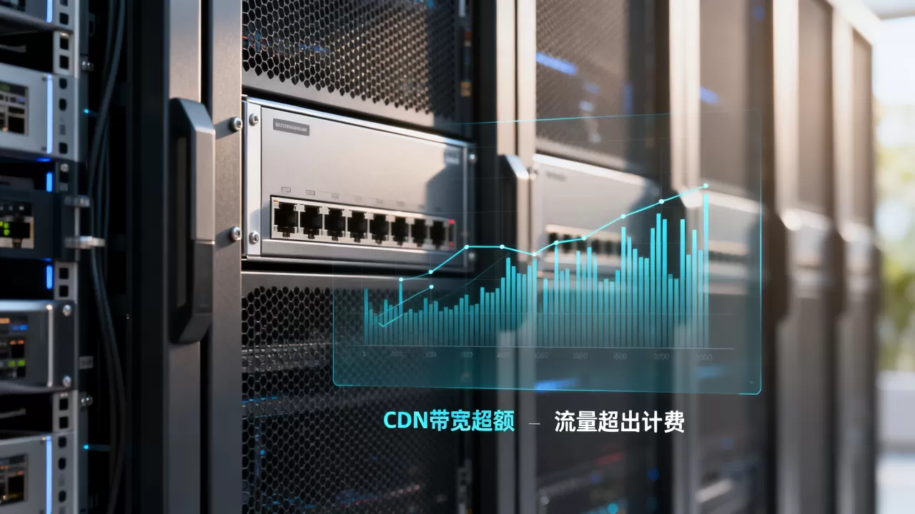 CDN带宽突发流量超额怎么收费?CDN流量超出后计费标准 CDN带宽突发流量超额怎么收费?CDN流量超出后计费标准