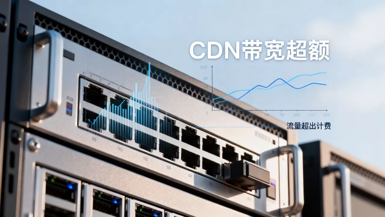 CDN带宽突发流量超额怎么收费?CDN流量超出后计费标准 CDN带宽突发流量超额怎么收费?CDN流量超出后计费标准