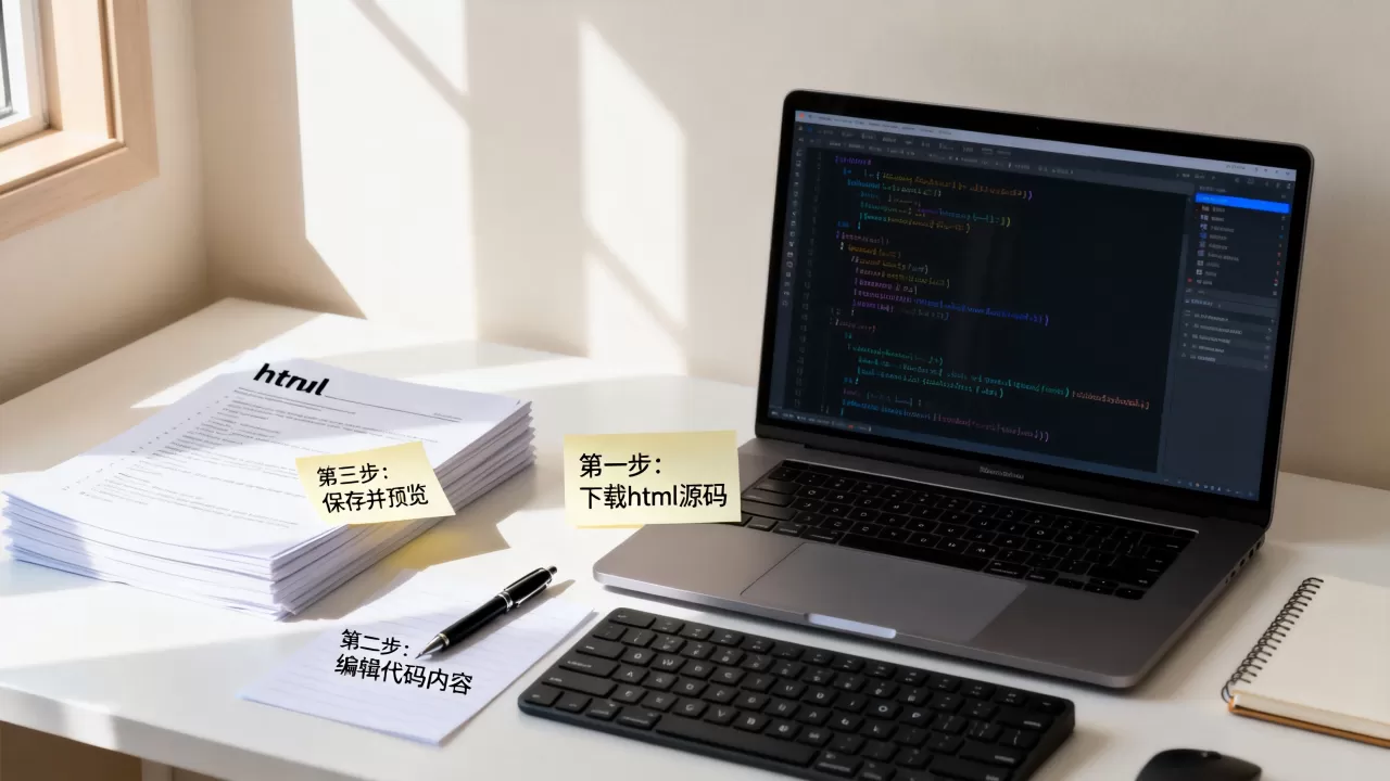 个人简介网站html源码怎么用？个人网站制作教程