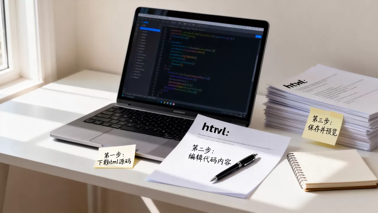 个人简介网站html源码怎么用？个人网站制作教程