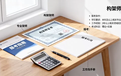 考取构架师证书难吗，2026年构架师证书报考条件及流程