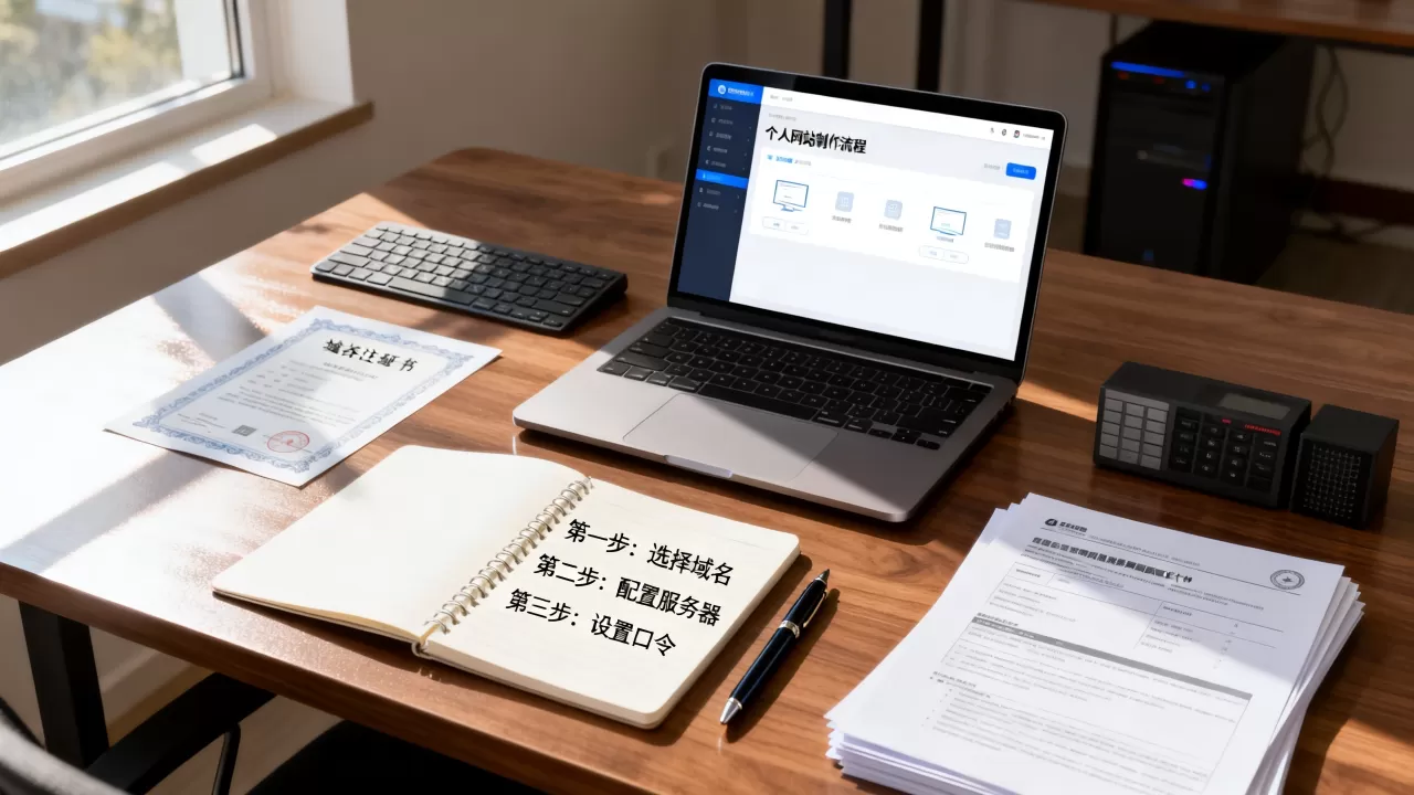 个人网站口令怎么设置？个人网站制作流程