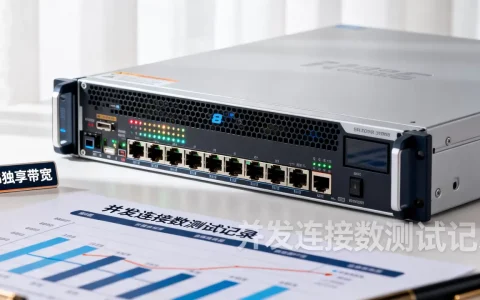 G口服务器1G独享带宽能跑多少并发？服务器带宽与并发连接数关系