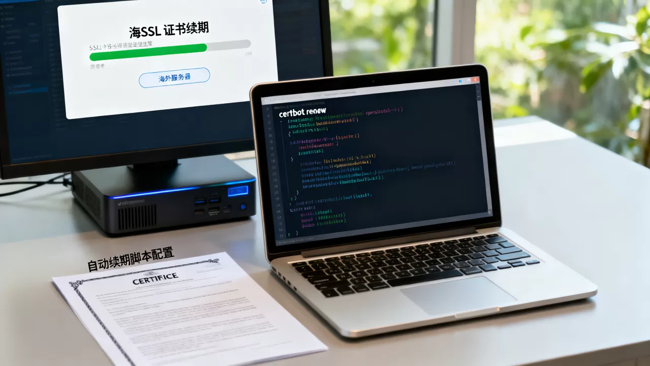 certbot如何自动化续期海外服务器证书？服务器ssl证书自动续期方法