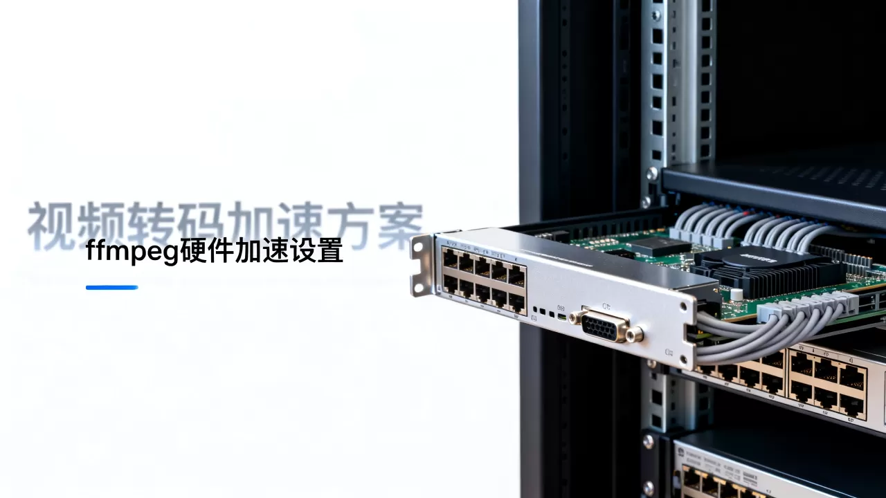 大宽带服务器ffmpeg硬件加速怎么设置?视频转码加速方案 大宽带服务器ffmpeg硬件加速怎么设置?视频转码加速方案