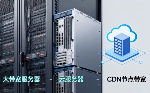 做CDN节点选大带宽服务器还是云服务器？CDN节点带宽怎么选