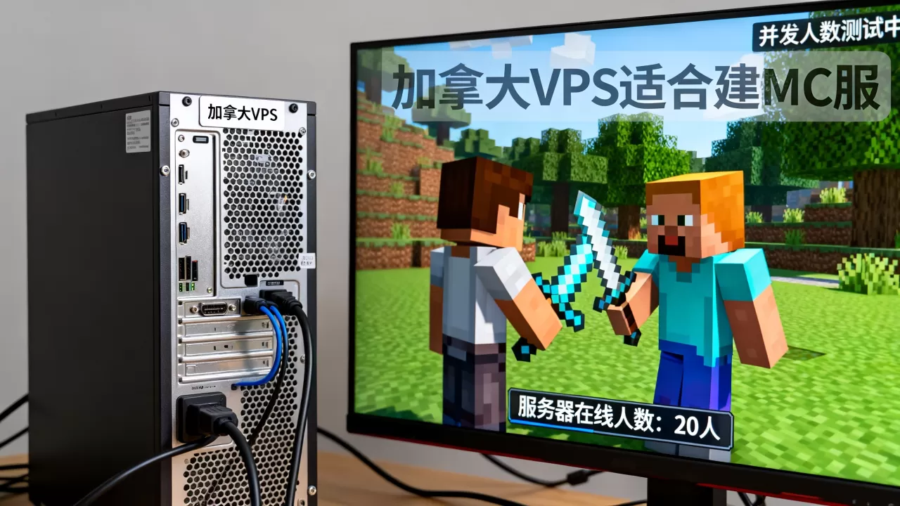 加拿大VPS搭建Minecraft服务器能带多少人？加拿大VPS适合建MC服吗