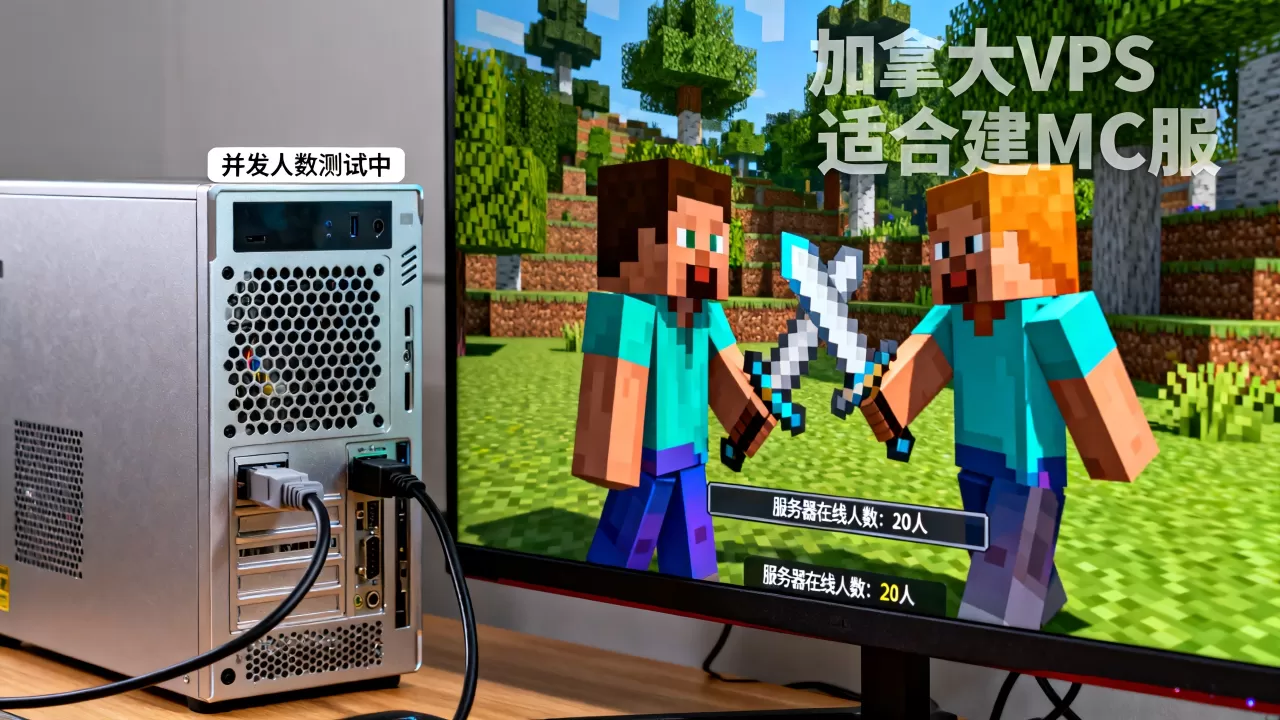 加拿大VPS搭建Minecraft服务器能带多少人？加拿大VPS适合建MC服吗